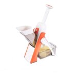 Cuisine manuelle, mandoline cuisine coupe legume multifonction en acier inoxydable, safety slicer mandoline ...