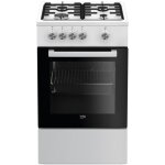 Beko - cuisinire dessus gaz fsg52000dwc