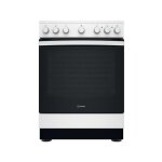 Cuisinire dessus vitrocramique indesit is67v5pcwe