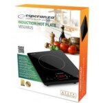 Esperanza - ekh009 table de cuisson noire avec plaque � induction 1 zone(s)