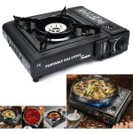 Cuisini�re � gaz en acier q - ws155 camping home portable 2900w cooktop