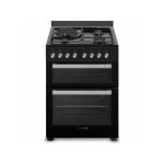 La germania - cuisiniere sm61dfn 2 fours noire La germania - cuisiniere sm61dfn 2 fours noire