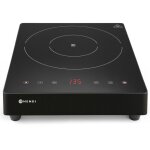 Hendi - cuisinire  induction portable avec cran tactile, 1 zone de chauffe black line, dia. 28 cm ...