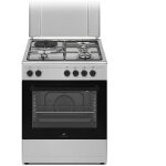 Continental edison cecm60fcs cuisini�re mixte argent�e 60 cm