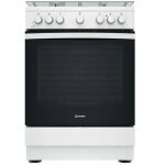 Cuisini�re mixte indesit is67m5pcw fr 1
