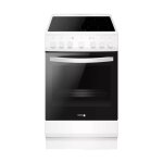 Fagor - cuisinire vitrocramique 4 feux 6000w blanc facv103b - 1