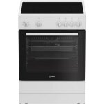 Cuisini�re vitroc�ramique 72l 4 feux blanc - brandt - i6v5kcw