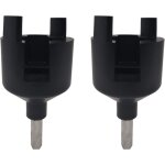 Cukol 2 pi�ces isolateur cloture electrique a visser mandrin de perceuse, rend isolateur plus rapide ...