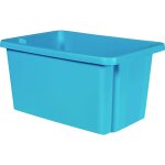 Curver 225414 bac gerbable embo�table essentials drehstapelbox 45l, blau empilable bleu 1 pc(s) w728713 ...