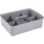 Curver 243837 bo�te de rangement handy (l x l x h) 366 x 263 x 104 mm argent 1 pc(s) y231233