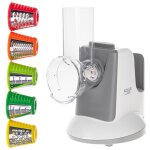 Cutter hachoir trancheuse r�pe hachoir l�gumes 5 accessoires 150w adler ad 4815