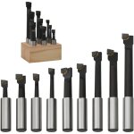 Cutters de per�age 9 pcs 12 mm � base de bois