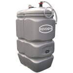 Cuve stockage fuel pehd 1000l pre - equipee renson