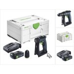 Festool - cxs 18 perceuse - visseuse sans fil 18 v 40 nm brushless + 1x batterie 3, 0 ah + chargeur + ...
