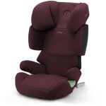 Cybex - siege auto solution x i - fix - de 3 a 12 ans - rumba red