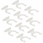 10x clip pour plinthe 32mm avec base  visser meuble tube pied cuisine salle bain pitement