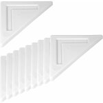 10x embout de pied étagère 58mm en plastique à coller clouer ou à visser meuble patin glissant protection ... 10x embout de pied étagère 58mm en plastique à coller clouer ou à visser meuble patin glissant protection ...