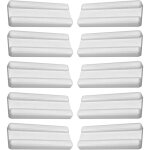 Cyclingcolors - 10x patin mini 39x16mm � visser en plastique glisseur cale entretoise murale sol pied ...