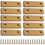 Cyclingcolors - 10x patin mini 50x14mm � visser en plastique glisseur cale entretoise murale sol pied ...