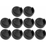 Cyclingcolors - 10x support de tringle rond � 25mm en plastique tube barre penderie dressing armoire ...