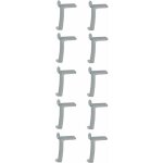 Cyclingcolors - 10x taquet aluminium double ancrage renforc tagre pour crmaillre support fixation ...