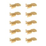 Cyclingcolors - 10x taquet pour crémaillère support fixation attache armoire etagère tablette meuble, ... Cyclingcolors - 10x taquet pour crémaillère support fixation attache armoire etagère tablette meuble, ...