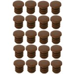 Cyclingcolors - 20x amortisseur de porte but�e silicone 6mm marron butoir meuble placard cuisine