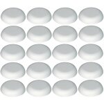 20x bouchon blanc diamtre extrieur 24mm tton diamtre 6mm capuchon cache vis trou plastique delrin ...