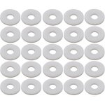 Cyclingcolors - 25x rondelle plate de carrossier en nylon din 9021 large diam�tre ext�rieur universel ...