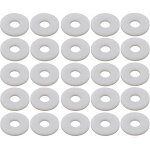 Cyclingcolors - 25x rondelle plate de carrossier en nylon din 9021 large diam�tre ext�rieur universel ...
