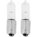 2x ampoule 12v 21w bay9s blanc t�moin ergots d�cal�s clignotant voiture moto