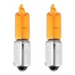 Cyclingcolors - 2x ampoule 12v 21w bay9s orange clignotant voiture moto �clairage universel lumi�re