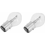 2x ampoule 6v 25 / 25w ba20d double filament code + phare voiture moto scooter
