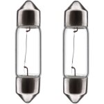 Cyclingcolors - 2x ampoule sv5. 5 3w 6x31 24v camion fourgon voiture tracteur v�hicule agricole