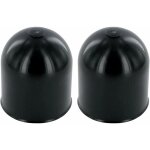 Cyclingcolors - 2x cache rotule pour boule d'attelage plastique noir diam�tre 50mm protection coiffe ...