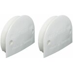 Cyclingcolors - 2x chariot pour portes coulissantes linaires  enfoncer 35mm avec axe renforc et galet ...
