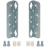 Cyclingcolors - 2x ferrure d'assemblage équerre de lit 127mm réglable entraxes 32mm avec douilles et ... Cyclingcolors - 2x ferrure d'assemblage équerre de lit 127mm réglable entraxes 32mm avec douilles et ...