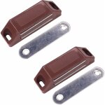 Cyclingcolors - 2x loqueteau magn�tique rectangulaire avec contre plaque acier loquet aimant armoire ...