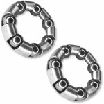 2x roulement cage � billes v�lo acier 19mm 29mm 7 billes 6, 35mm universel p�dalier v�lo bricolage