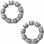 2x roulement cage � billes v�lo acier 19mm 29mm 9 billes 6, 35mm universel p�dalier v�lo bricolage