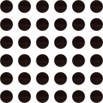 Cyclingcolors - 36x cache vis adh�sif autocollant diam�tre 25mm protection bouchon trou obturateur meuble ...