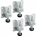 Cyclingcolors - 4x ferrure d'assemble universelle avec �querre fixation meuble bois armoire placard etag�re ...