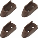 Cyclingcolors - 4x support de tringle à visser ovale diamètre intérieur 15mm en plastique meuble penderie ... Cyclingcolors - 4x support de tringle à visser ovale diamètre intérieur 15mm en plastique meuble penderie ...