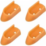Cyclingcolors - 4x support de tringle  visser ovale diamtre intrieur 15mm en plastique meuble penderie ...