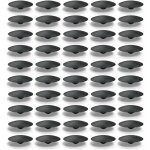 Cyclingcolors - 50x cache trou bouchon plastique  intrieur 4, 20mm  extrieur 17mm protection trou ...