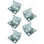 Cyclingcolors - 5x equerre d'assemblage mixte plaque de jonction d'angle en acier zingué 50 x 41 x 32mm ... Cyclingcolors - 5x equerre d'assemblage mixte plaque de jonction d'angle en acier zingué 50 x 41 x 32mm ...