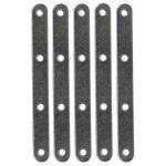 Cyclingcolors - 5x patte d'assemblage plaque de connexion perfore bouts ronds platine en zinc blanc ...