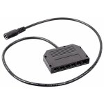 Cyclingcolors - distributeur led 6 voies 0, 25m 12 / 24v avec cble et connecteur rond pour le raccordement ...