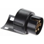 Cyclingcolors - prise adaptateur court pour remorque 7 mâles vers 13 femelles 12v en plastique noir voiture ... Cyclingcolors - prise adaptateur court pour remorque 7 mâles vers 13 femelles 12v en plastique noir voiture ...