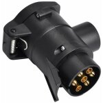 Cyclingcolors - prise adaptateur long pour remorque 7 mâles vers 13 femelles 12v en plastique noir voiture ... Cyclingcolors - prise adaptateur long pour remorque 7 mâles vers 13 femelles 12v en plastique noir voiture ...